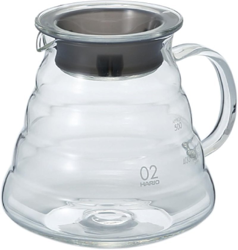 Hario V60 Glass Range Coffee Server, 600ml