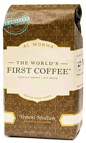 Al Mokha Yemen Medium Roast whole bean coffee bag