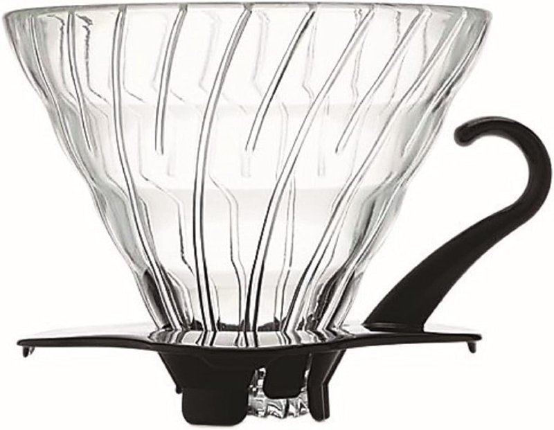 Hario V60 heat-resistant glass coffee dripper, size 02