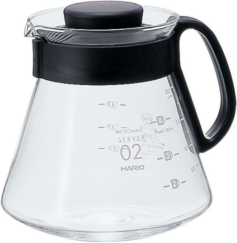 Hario V60 Glass Range Coffee Server 600ml