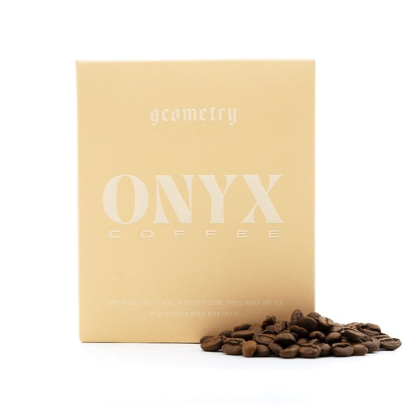 Bag of Onyx Coffee Lab Geometry light roast whole bean coffee