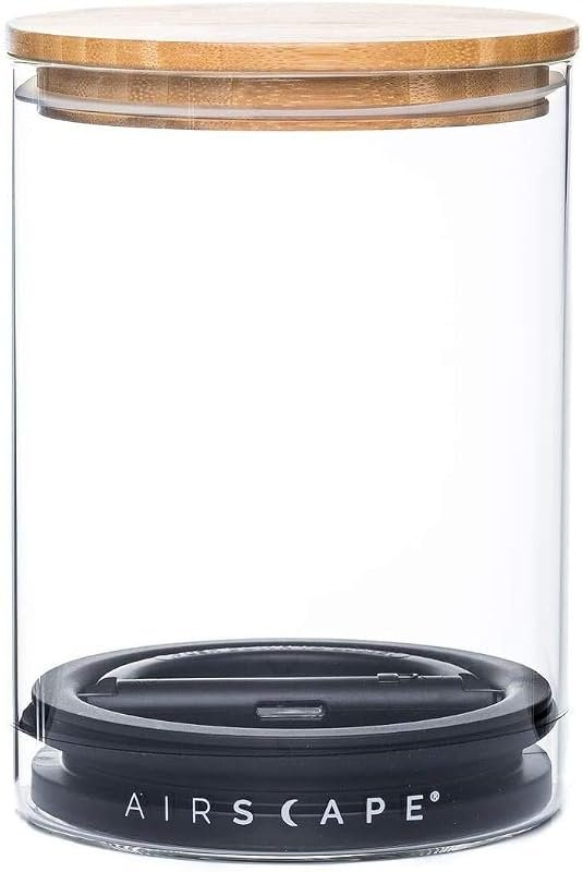 AirScape Borosilicate Glass Coffee Canister