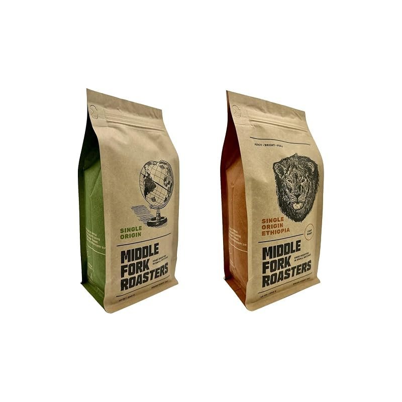 Bean Box single origin coffee sampler, 2-pack whole bean