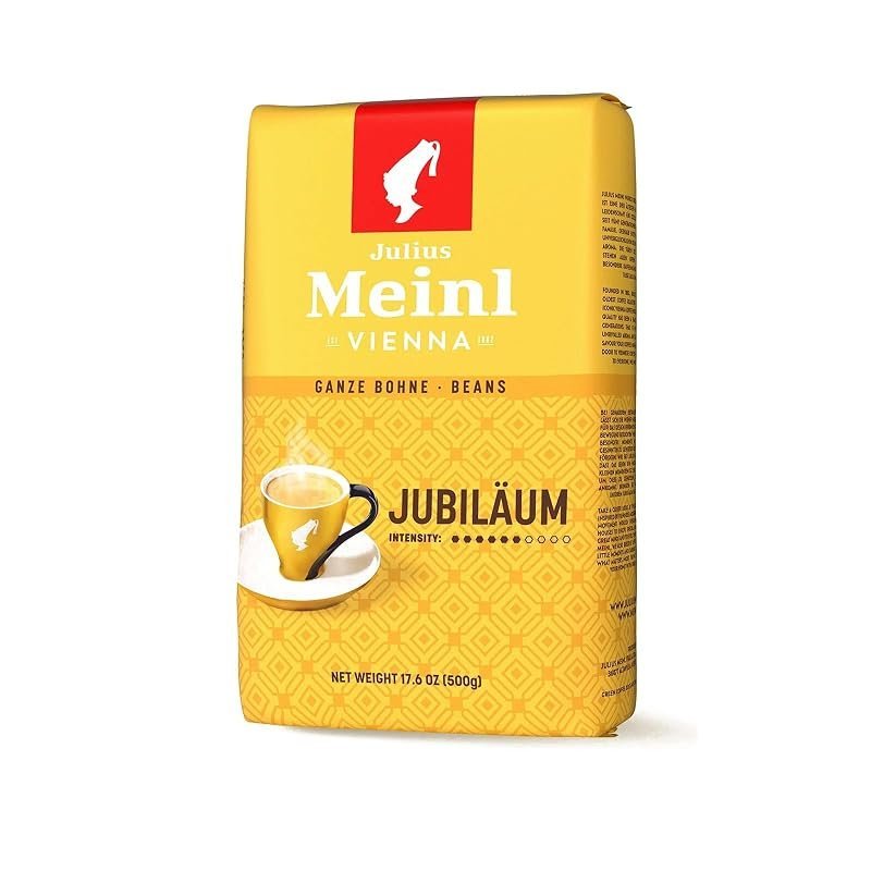 Julius Meinl Jubilaum Blend whole bean coffee, 500g bag