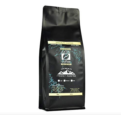 Rwanda African Coffee single origin whole bean, 8 oz bags, six pack